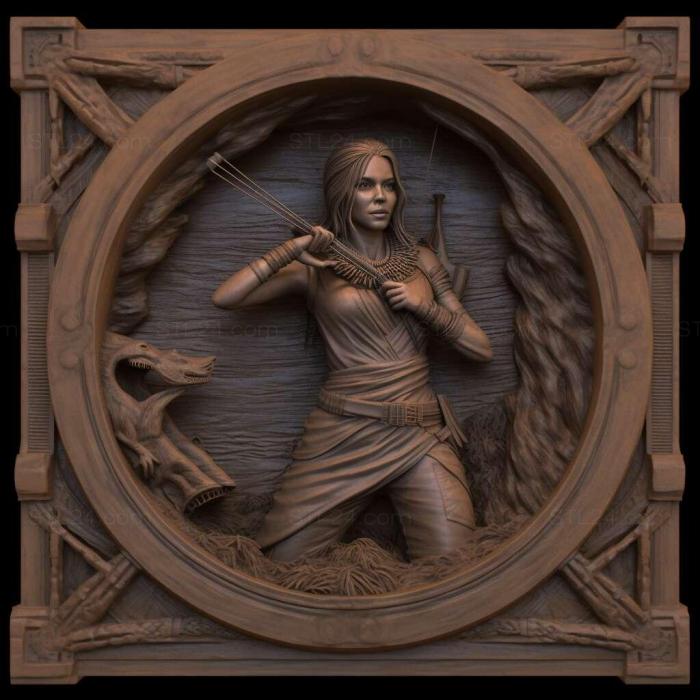 Games (Tomb Raider 2013 3, GAMES_4855) 3D models for cnc